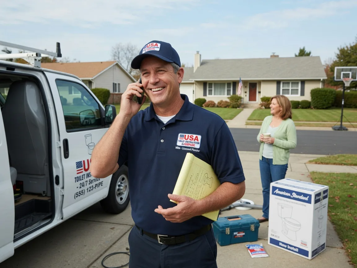 Toilet Installation Eldena, IL FAQs